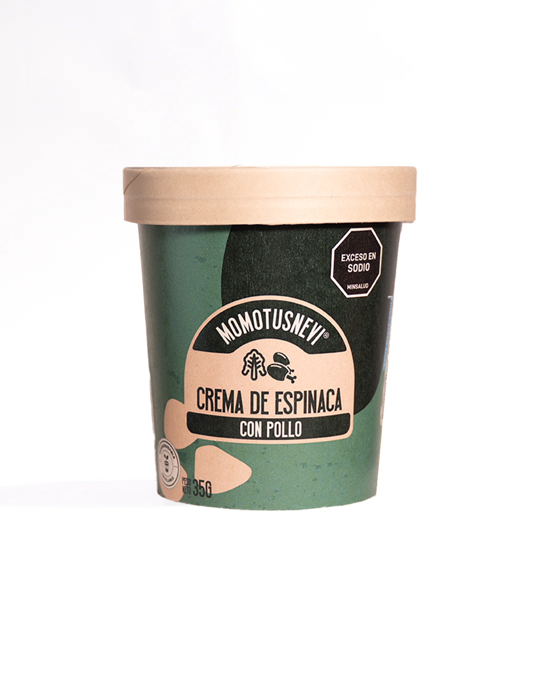 Crema de Espinaca con Pollo Instantánea