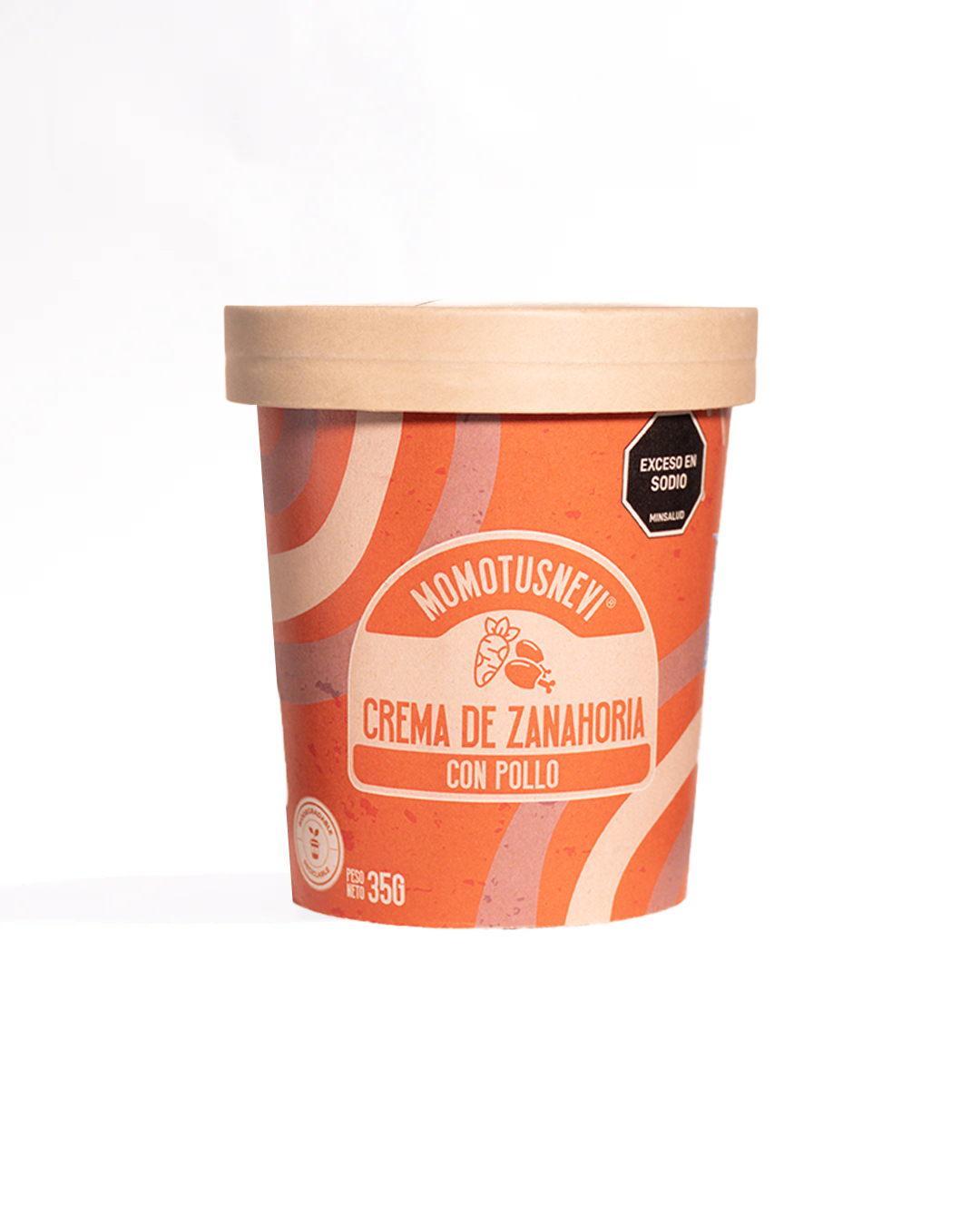 Crema de Zanahoria con Pollo Instantánea