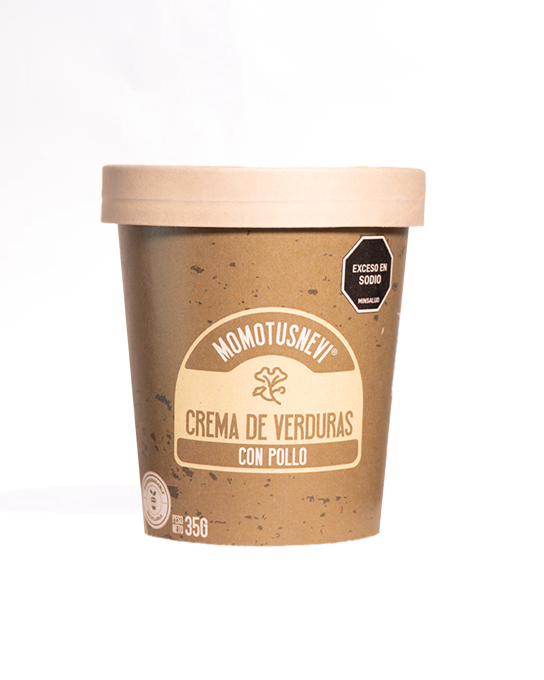 Crema de Verduras con Pollo Instantánea