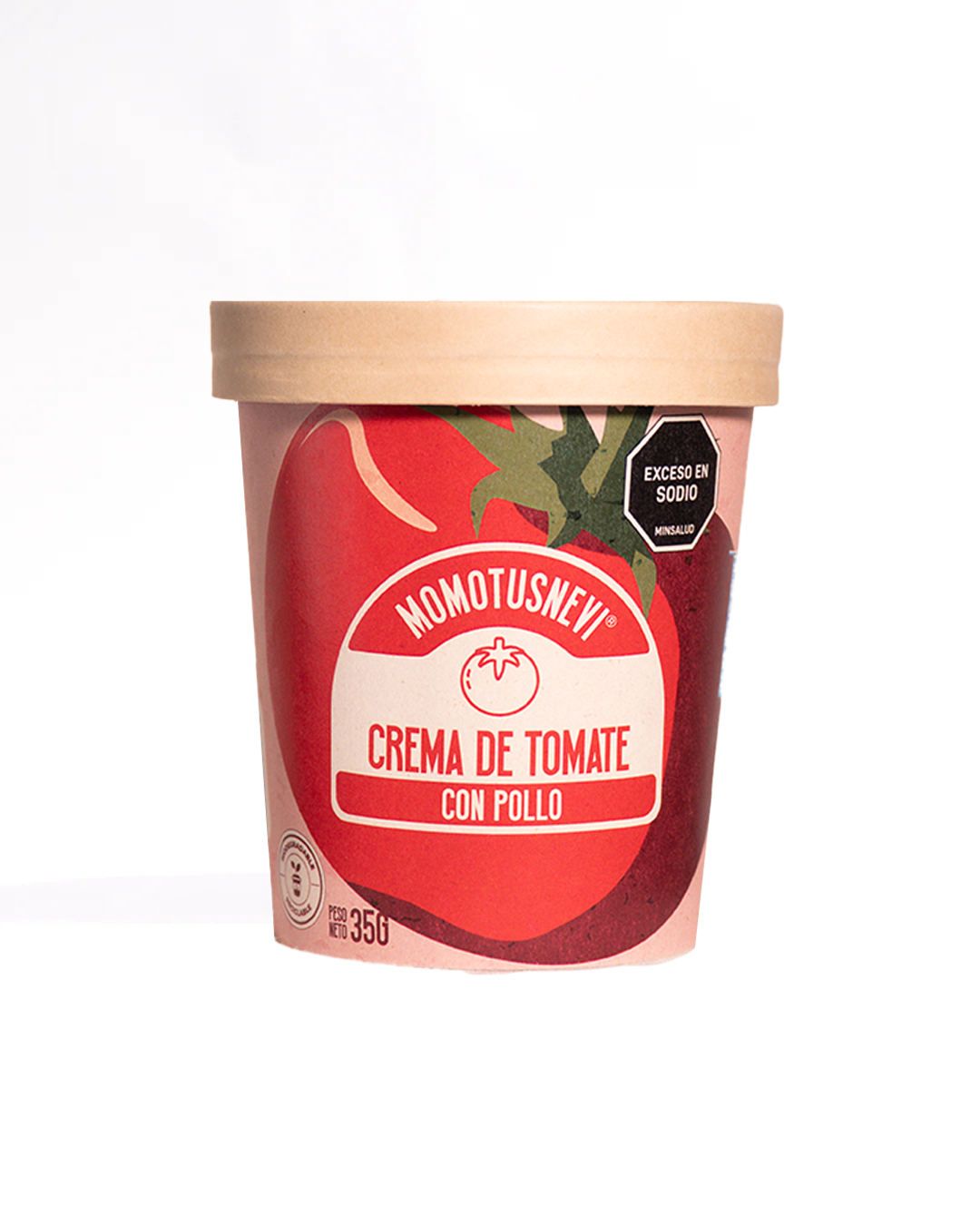 Crema de Tomate con Pollo Instantánea