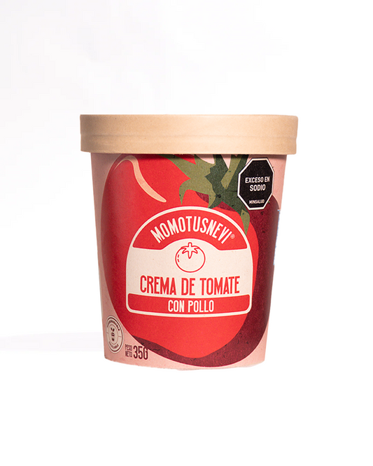 Crema de Tomate con Pollo Instantánea